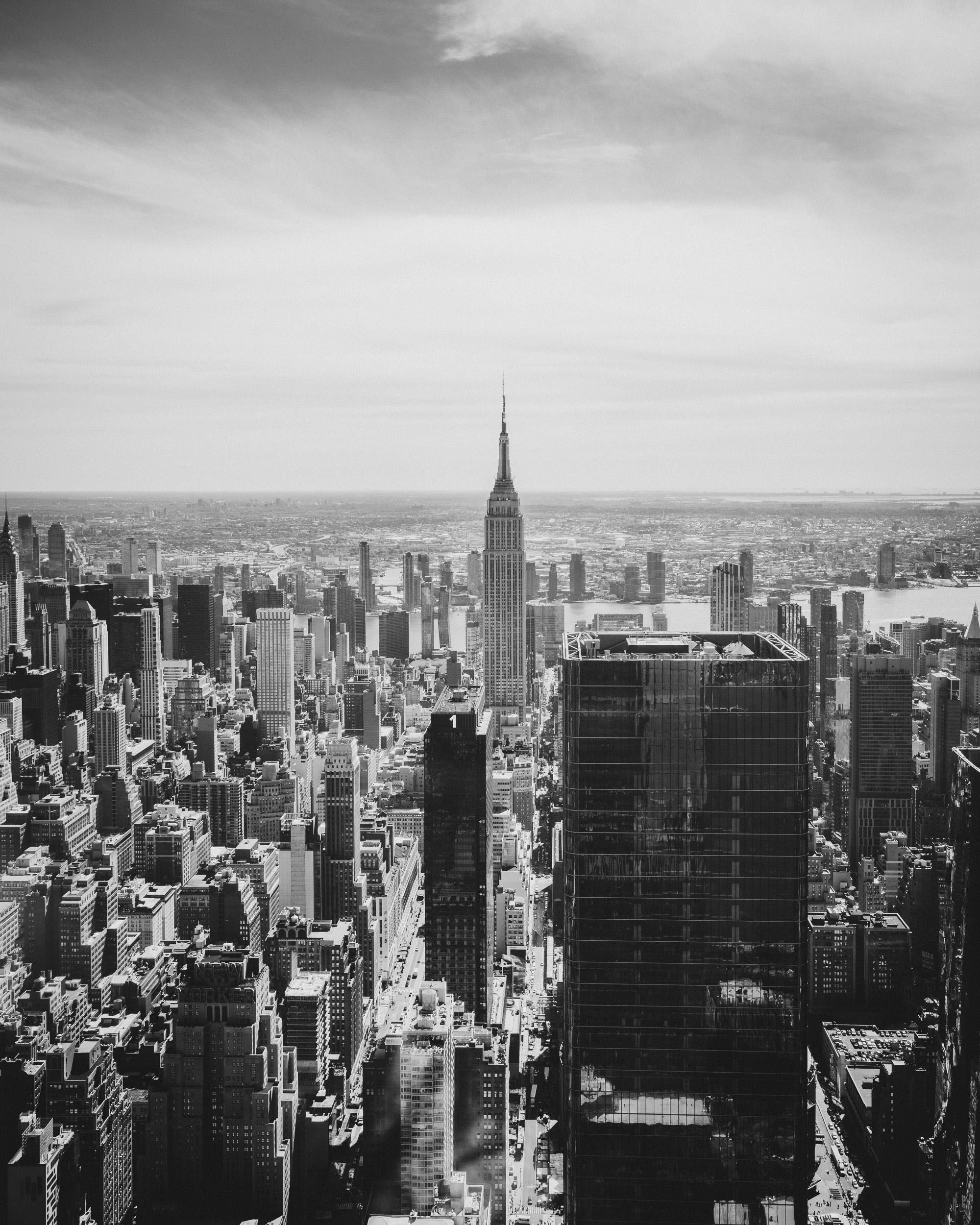 Empire State Building from above